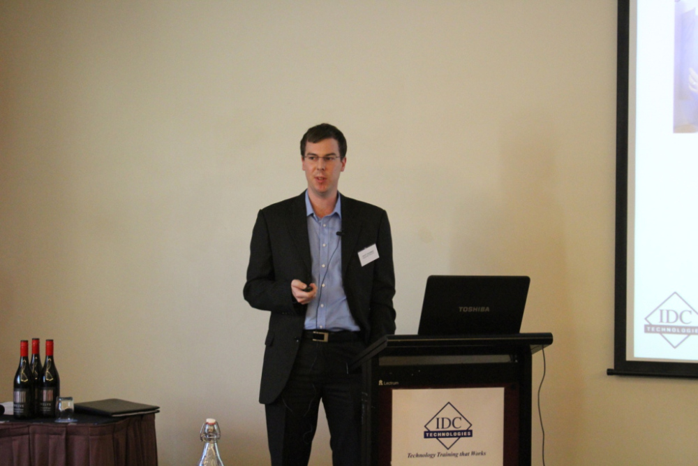 Scott Hagaman at the IDC Electrical Arc Flash Conference 2013